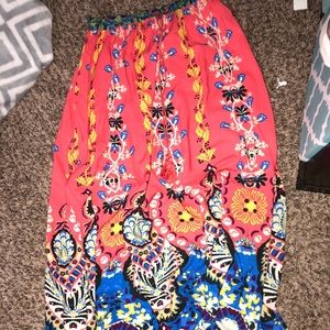 Flying Tomato Maxi Skirt